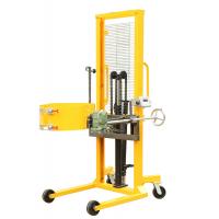 China Drum Lifting Trolley Rotating Forklift Drum Lifter with Electronic Balance factory