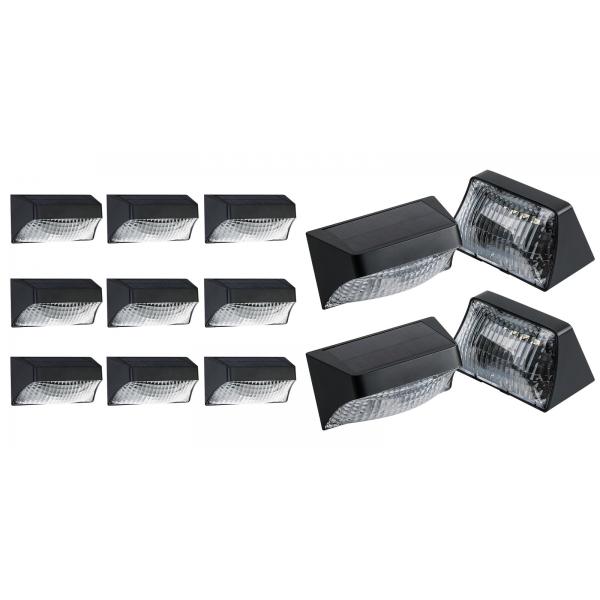 Quality IP65 Waterproof Outdoor Solar Landscape Wall Lights LED Colorful Light for sale