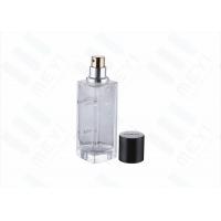 Quality 45ml Square Luxury Glass Perfume Bottle Packaging , Empty Perfume Bottles for sale