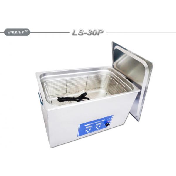 Quality Laboratory Ultrasonic Cleaning Machine LS - 30P With Power Adjustable And Heater for sale