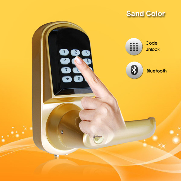 Quality Digital Fingerprint Door Lock System , Electronic Door Locks For Homes for sale