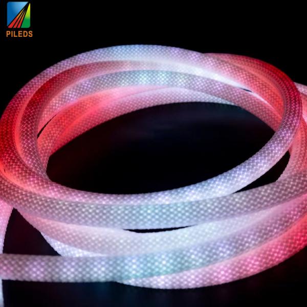 Quality 360 Degree Angle LED Neon Strip Flexible Material Ws2811 Dmx512 Pixel Neon for sale