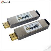 China Mini HDMI Over Fiber Optic Transmitter And Receiver 1.4a Video Signal 4K * 2K Resolution factory