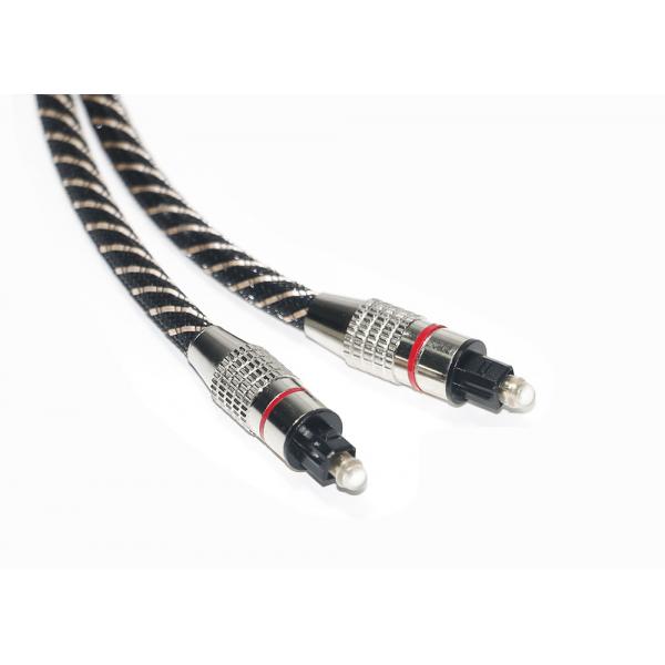 Quality Metal Connectors FTTB High End Toslink Cable Braided Jacket 20KM-60KM for sale