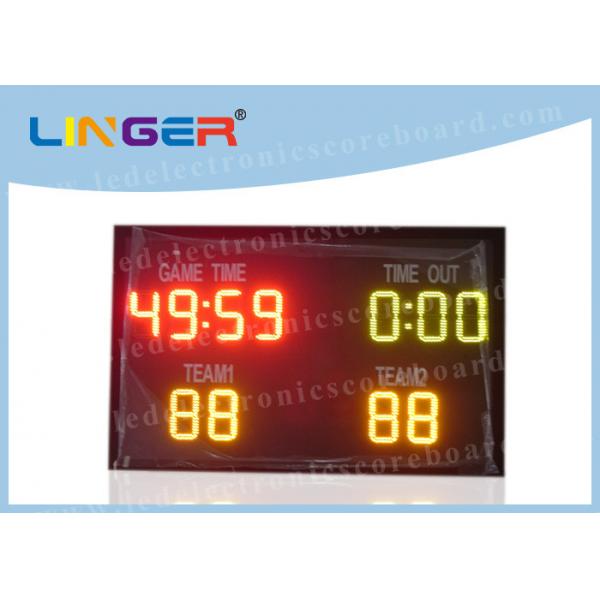 Quality Yellow / Red / Green Led Electronic Scoreboard Paintball With CE / ROHS Certificate for sale