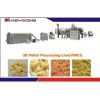 china 380V /  220V 3d Snacks Pellets Machine , Full Automatic Snacks Making Machine