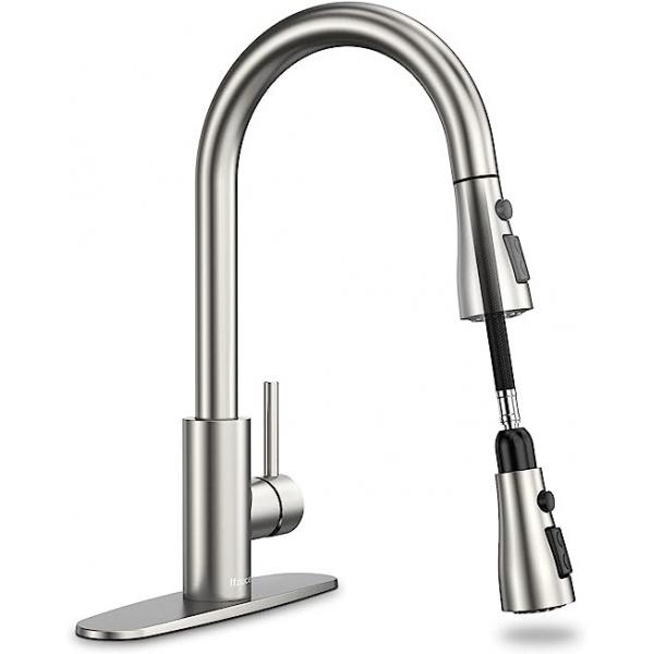 Quality Brushed Nickel SUS304 Stainless Steel Faucet Sprayer For Kitchen Sink for sale