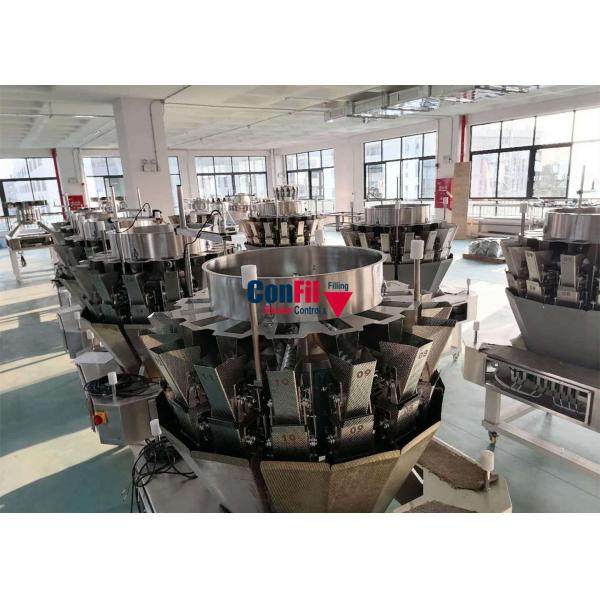 Quality Multihead Weighing Machine Multihead Weigher for Cottage Cheese and Cheese Curds for sale