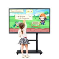 Quality Portable LCD Interactive Flat Panel 86 Inch Smart Blackboard For Teaching for sale