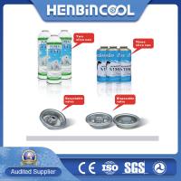 China Colorless 99.99% R134A Refrigerant Empty 2 Piece Tinplate Can To Fill Refrigerant factory