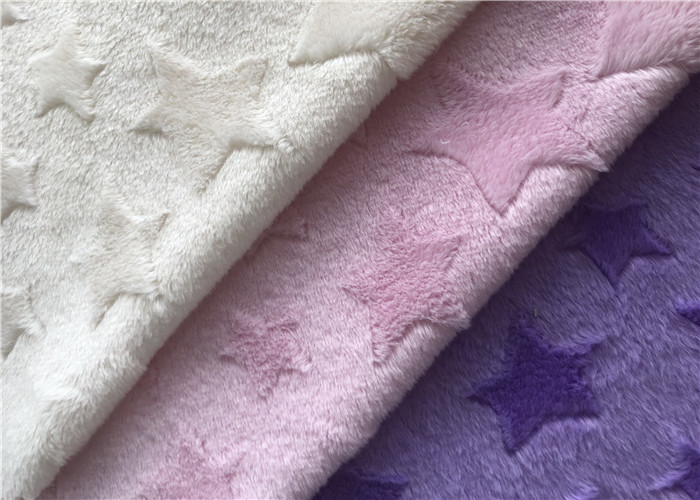 China Warp Knitting Polyester Minky Plush Fabric 2.5mm Pile Super Soft factory