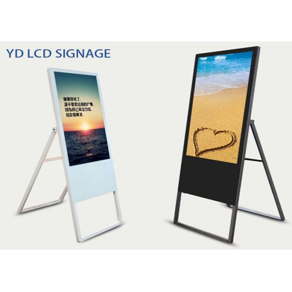 Quality Indoor Portable Floor Standing Lcd Advertising Display 47/49 Inch LCD Poster for sale