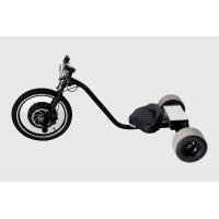 China 500W Kart Shape Drift Electric Tricycles / Black Motorized Tricycles For Adults for sale