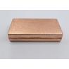 China Box Shape Metal Buckle Ladies Evening Clutch Bags Leather Senior Golden Color factory