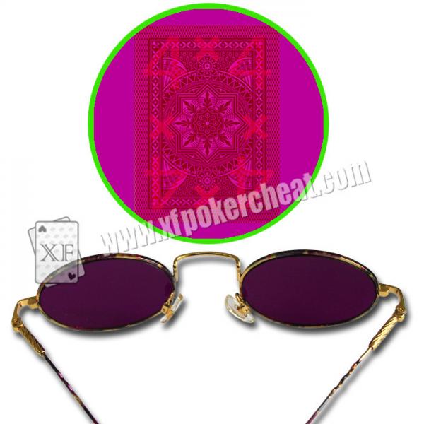 Quality Magic Invisible Ink Perspective Glasses Seeing Invisible Playing Cards / Contact for sale