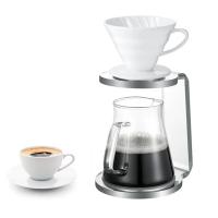 Quality White Pour Over Coffee Makers 0.6L Capacity 240V Drip Coffee Maker for sale