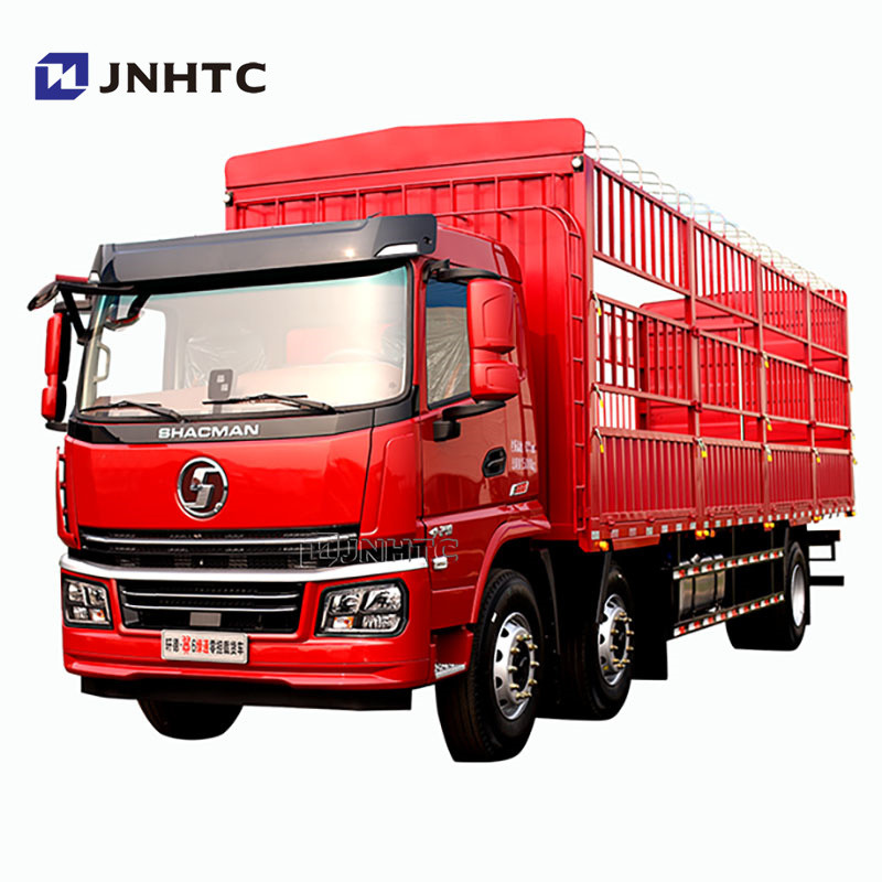 China Shacman E6 Single Row Fence Cargo Truck Heavy Duty Truck Prices Promotional factory