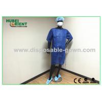 China Short Sleeve Lab Coats For Women Nonreusable Inpatient Disposable Robe factory