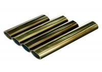 China Polishing Gold and Champagne Aluminium Profile , 6063-T6 Aluminum Tube factory