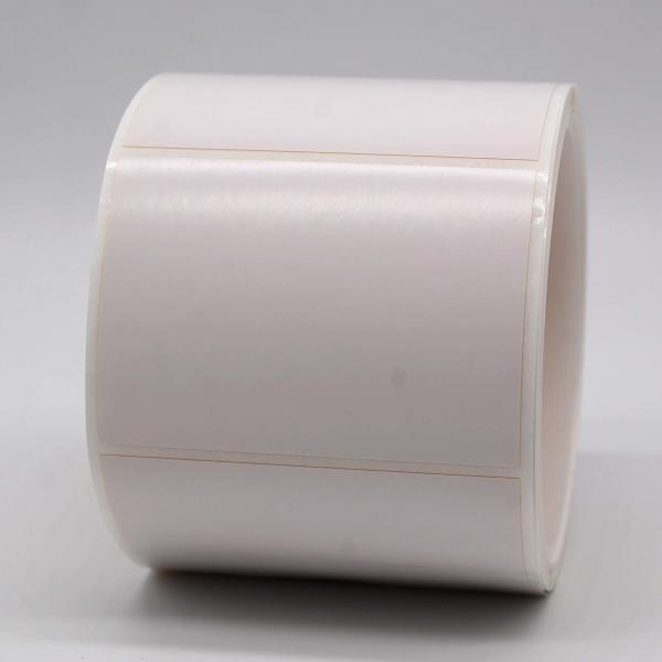 Quality 70mmx50mm 1mil White Matte High Temperature Resistant Polyimide Label for sale