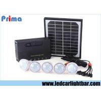 China Energy Saving Indoor Home Solar Panel Led Lights USB Rechargeable Phone factory