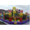 China Big Kids Amusement Playground Fun City Inflatable Jumping Bouncer Combo Slide factory
