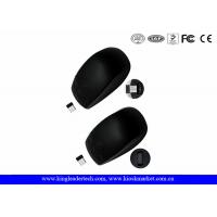 China Black Mini USB Receiver Silicone 2.4 Ghz Waterproof Wireless Mouse With Laser Pointer factory