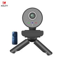 China Autofocus HD PTZ Streaming Camera , Computer Laptop Camera With Privacy Cover factory