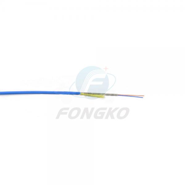 Quality PVC Coated Gjsfjv Distribution Fiber Optic Cable 2 Core Armoured Cable for sale