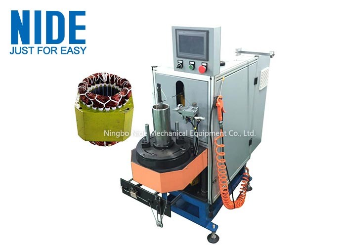 China Induction Motor Stator Coil Lacing Machine /  Single Head Interval Slot Lacing Machine factory