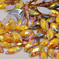 China Glass Material On Rhinestones 14 Facets Extremely Shiny For Dresses / Sweaters factory