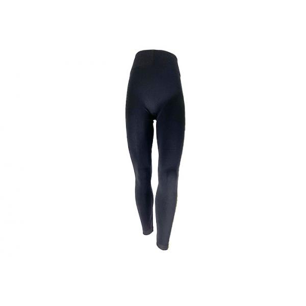Quality Seamless Gym Womens Fleece Lined Leggings 95% Nylon 5% Spandex for sale