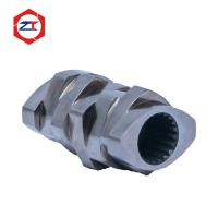 China Steel W6Mo5Cr4V2 Screw Segment For PET Twin Screw Extruder Processing factory