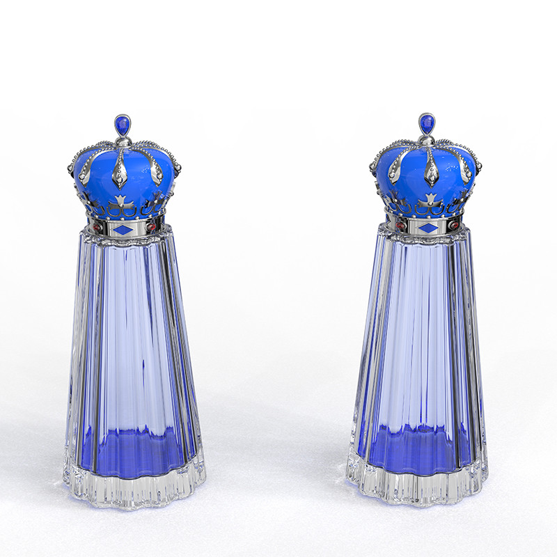 Buy cheap Customized Zamak Perfume Top With Glossy Surface Silk Screen Printing from wholesalers