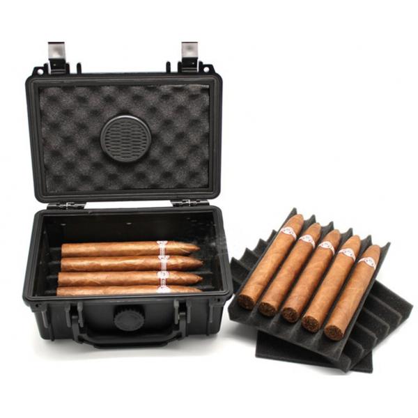Quality Travel Humidor Plastic Cigar Case Waterproof IP67 for sale