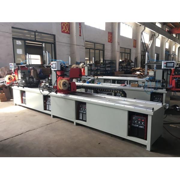 Quality Automatic Rack Roll Forming Machine 4 Sides Beam Welding For Rack Section for sale