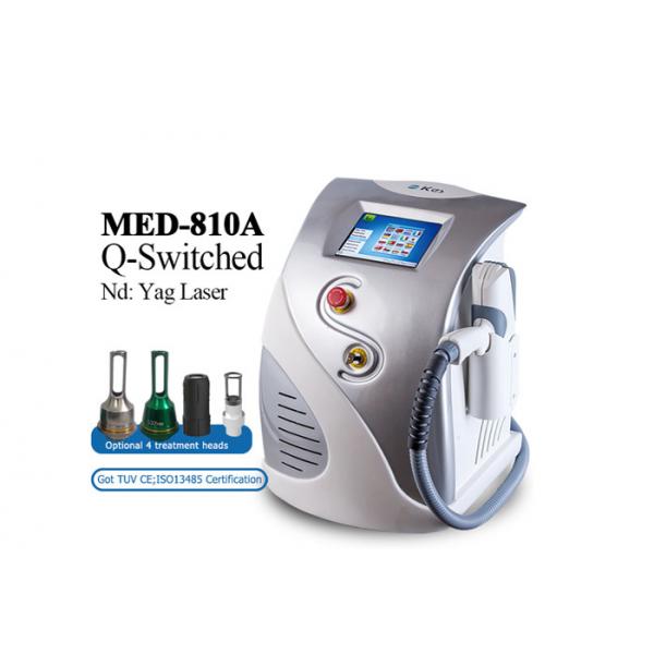 Quality 500w  Laser Tattoo Removal Equipment , Stationary Q Switched Nd Yag Laser Machine for sale