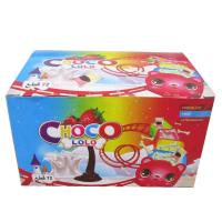 China 4.5g Box Pack 3 In 1 Chocolate Candy Strawberry Milk Flavor In One Pieces factory