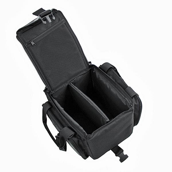 Quality Oem Waterproof Tactical Range Gun Bag For Handguns And Ammo Black Grey for sale