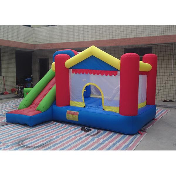 Quality 6L X 4W X 3H Mini Commercial Bounce House Combos , Inflatable Bouncers With Tunnel for sale
