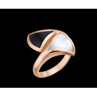 China   DIVAS’ DREAM ring in 18 kt pink gold ring with black onyx and mother of pearl. Ref. AN857049 factory