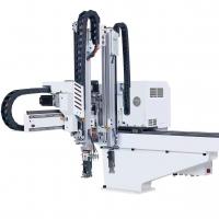 Quality 3 Axis Servo Driven Injection Molding Robots 900mm Vertical Arm for sale