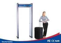 China 0 - 99 Sensitivity Walk Through Security Scanners Waterproof With 6 Detecting Zones factory