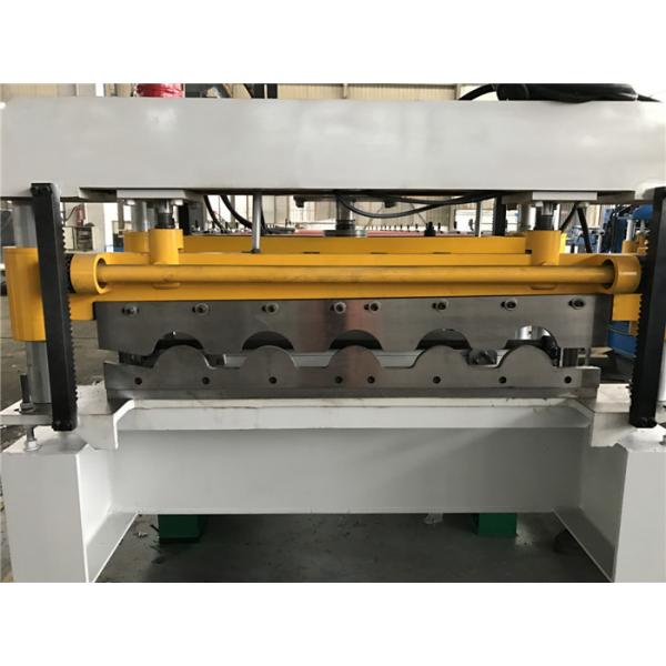 Quality High Speed 5 - 8m / min Tile Roll Forming Machine For Colored Steel Plate for sale