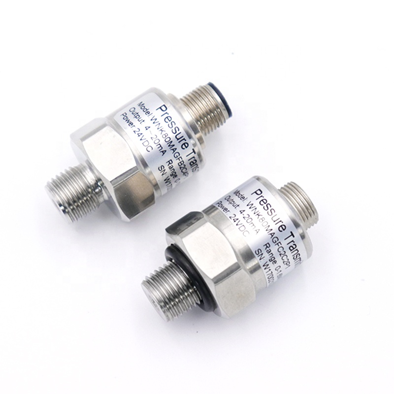 Compact IP65 Hydraulic Pressure Sensor 4 - 20ma 0.5V - 4.5V