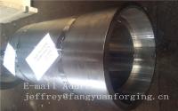China 16Mo3 Steel Forged Ring Forged Cylinder Flange Heat Treatment And Machined factory