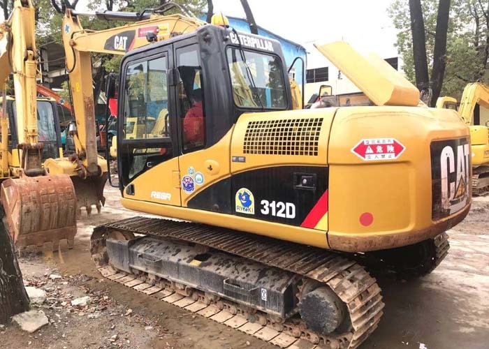 China Streamlined Hydraulic 312D 0.6M3 Used CAT Excavators for sale
