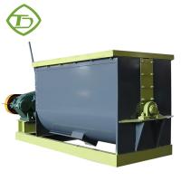 China Horizontal Blender Fertilizer Mixing Equipment Animal Manure Mixing Machine for sale