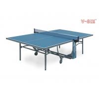 Quality Environmental Protection Fold Up Ping Pong Table 1525 X 2740 X 760mm With U for sale
