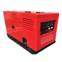 China 35kva Genset Diesel Generator 500Amp 300Amp With Flux Core Welding Box factory